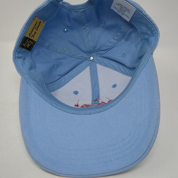 AG Avid Junior Golf Tours Slideback Hat Blue One Size Embroidered ADG - Picture 7 of 10